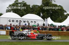 24.06.2007 Goodwood, England,  Lewis Hamilton (GBR), McLaren Mercedes, MP4-21 - Goodwood Festival of Speed 2007