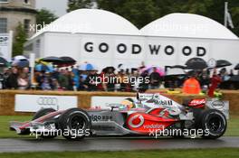 24.06.2007 Goodwood, England,  Lewis Hamilton (GBR), McLaren Mercedes, MP4-21 - Goodwood Festival of Speed 2007