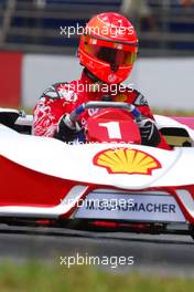 25.11.2007 Florianopolis, Brazil,  Michael Schumacher (GER), Test Driver, Scuderia Ferrari - International Challenge of Go-Kart Champs