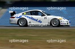 20.04.2007 Hockenheim, Germany,  Matthias Weiland (GER), Hermes Attempto Racing, Porsche 911 GT3 Cup - Porsche Carrera Cup 2007 at Hockenheimring