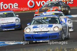 05.05.2007 Oschersleben, Germany,  Uwe Alzen (GER), HP Team Herberth, Porsche 911 GT3 Cup - Porsche Carrera Cup 2007 at Motorsport Arena Oschersleben