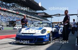 19.05.2007 Klettwitz, Germany,  Uwe Alzen (GER), HP Team Herberth, Porsche 911 GT3 Cup - Porsche Carrera Cup 2007 at Eurospeedway Lausitz (Lausitzring)