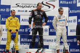 01.07.2007 Magny-Cours, France Winner, 1st, Uwe Alzen (GER), SPS Performance, 2nd, Nicolas Armindo (FRA), Tolimit, 3rd, Richard Westbrook (GBR), HISAQ Competition - Porsche Super Cup, France