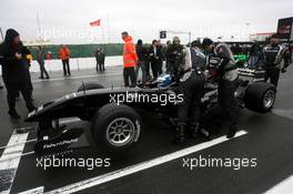 05.10.2008 Zandvoort, The Netherlands,  Earl Bamber (NZL), driver of A1 Team New Zealand on the grid - A1GP World Cup of Motorsport 2008/09, Round 1, Zandvoort, Sunday Race 1 - Copyright A1GP - Free for editorial usage
