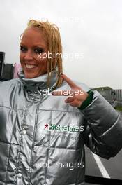 05.10.2008 Zandvoort, The Netherlands,  Grid girl - A1GP World Cup of Motorsport 2008/09, Round 1, Zandvoort - A1GP - Free for editorial usage - Copyright A1GP - Free for editorial usage