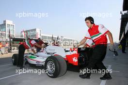 07.11.2008 Chengdu, China,  Christian Montanari (ITA), driver of A1 Team Italy - A1GP World Cup of Motorsport 2008/09, Round 2, Chengdu, Friday Practice - Copyright A1GP - Free for editorial usage