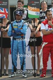 09.11.2008 Chengdu, China,  Narain Karthikeyan (IND), driver of A1 Team India - A1GP World Cup of Motorsport 2008/09, Round 2, Chengdu, Sunday Race 2 - Copyright A1GP - Free for editorial usage