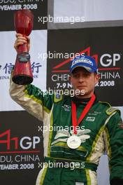 09.11.2008 Chengdu, China,  Adam Carroll (IRL), driver of A1 Team Ireland - A1GP World Cup of Motorsport 2008/09, Round 2, Chengdu, Sunday Race 2 - Copyright A1GP - Free for editorial usage
