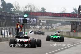 08.11.2008 Chengdu, China,  Edoardo Piscopo (ITA), driver of A1 Team Italy - A1GP World Cup of Motorsport 2008/09, Round 2, Chengdu, Saturday Practice - Copyright A1GP - Free for editorial usage