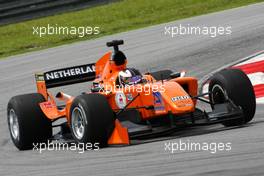 21.11.2008 Kuala Lumpur, Malaysia,  Dennis Retera (NED), driver of A1 Team Netherlands  - A1GP World Cup of Motorsport 2008/09, Round 3, Sepang, Friday Practice - Copyright A1GP - Free for editorial usage