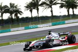 21.11.2008 Kuala Lumpur, Malaysia,  Edoardo Piscopo (ITA), driver of A1 Team Italy  - A1GP World Cup of Motorsport 2008/09, Round 3, Sepang, Friday Practice - Copyright A1GP - Free for editorial usage