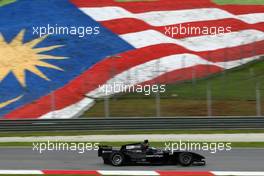 21.11.2008 Kuala Lumpur, Malaysia,  Earl Bamber (NZL), driver of A1 Team New Zealand  - A1GP World Cup of Motorsport 2008/09, Round 3, Sepang, Friday Practice - Copyright A1GP - Free for editorial usage