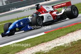 21.11.2008 Kuala Lumpur, Malaysia,  John R Hildebrand Jr  (USA), driver of A1 Team USA  - A1GP World Cup of Motorsport 2008/09, Round 3, Sepang, Friday Practice - Copyright A1GP - Free for editorial usage