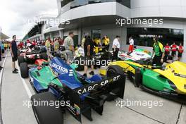 21.11.2008 Kuala Lumpur, Malaysia,  Parc ferme - A1GP World Cup of Motorsport 2008/09, Round 3, Sepang, Friday Practice - Copyright A1GP - Free for editorial usage