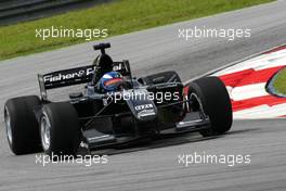 21.11.2008 Kuala Lumpur, Malaysia,  Earl Bamber (NZL), driver of A1 Team New Zealand  - A1GP World Cup of Motorsport 2008/09, Round 3, Sepang, Friday Practice - Copyright A1GP - Free for editorial usage