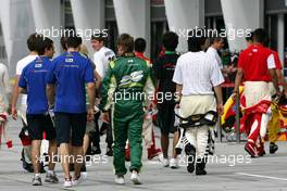 21.11.2008 Kuala Lumpur, Malaysia,  A1 GP drivers - A1GP World Cup of Motorsport 2008/09, Round 3, Sepang, Friday - Copyright A1GP - Free for editorial usage