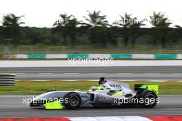 21.11.2008 Kuala Lumpur, Malaysia,  Felipe Guimaraes (BRA), driver of A1 Team Brazil - A1GP World Cup of Motorsport 2008/09, Round 3, Sepang, Friday Practice - Copyright A1GP - Free for editorial usage