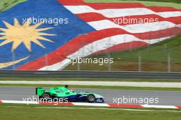 21.11.2008 Kuala Lumpur, Malaysia,  Niall Quinn (IRL), driver of A1 Team Ireland  - A1GP World Cup of Motorsport 2008/09, Round 3, Sepang, Friday Practice - Copyright A1GP - Free for editorial usage