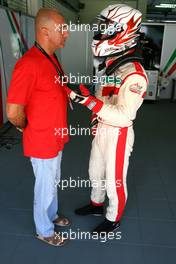 21.11.2008 Kuala Lumpur, Malaysia,  Edoardo Piscopo (ITA), driver of A1 Team Italy  - A1GP World Cup of Motorsport 2008/09, Round 3, Sepang, Friday Practice - Copyright A1GP - Free for editorial usage