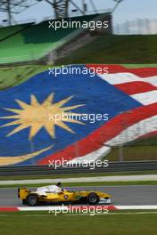 21.11.2008 Kuala Lumpur, Malaysia,  Aaron Lim (MAL), driver of A1 Team Malaysia  - A1GP World Cup of Motorsport 2008/09, Round 3, Sepang, Friday Practice - Copyright A1GP - Free for editorial usage