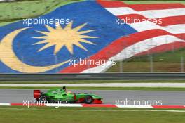 21.11.2008 Kuala Lumpur, Malaysia,  Armando Parente (POR), driver of A1 Team Portugal  - A1GP World Cup of Motorsport 2008/09, Round 3, Sepang, Friday Practice - Copyright A1GP - Free for editorial usage