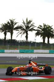 21.11.2008 Kuala Lumpur, Malaysia,  Jeroen Bleekemolen (NED), driver of A1 Team Netherlands  - A1GP World Cup of Motorsport 2008/09, Round 3, Sepang, Friday Practice - Copyright A1GP - Free for editorial usage