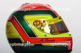 21.11.2008 Kuala Lumpur, Malaysia,  Helmet of Armando Parente (POR), driver of A1 Team Portugal - A1GP World Cup of Motorsport 2008/09, Round 3, Sepang, Friday Practice - Copyright A1GP - Free for editorial usage