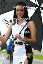 23.11.2008 Kuala Lumpur, Malaysia,  Grid girl, TW Steel - A1GP World Cup of Motorsport 2008/09, Round 3, Sepang, Sunday Race 1 - Copyright A1GP - Free for editorial usage