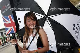 23.11.2008 Kuala Lumpur, Malaysia,  Grid Girl - A1GP World Cup of Motorsport 2008/09, Round 3, Sepang, Sunday Race 1 - Copyright A1GP - Free for editorial usage