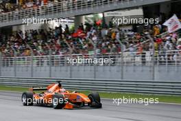 23.11.2008 Kuala Lumpur, Malaysia,  Jeroen Bleekemolen (NED), driver of A1 Team Netherlands - A1GP World Cup of Motorsport 2008/09, Round 3, Sepang, Sunday Race 1 - Copyright A1GP - Free for editorial usage