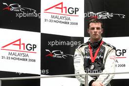 23.11.2008 Kuala Lumpur, Malaysia,  Earl Bamber (NZL), driver of A1 Team New Zealand - A1GP World Cup of Motorsport 2008/09, Round 3, Sepang, Sunday Race 1 - Copyright A1GP - Free for editorial usage