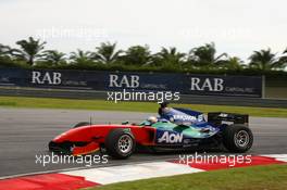 23.11.2008 Kuala Lumpur, Malaysia,  Adrian Zaugg (RSA), driver of A1 Team South Africa - A1GP World Cup of Motorsport 2008/09, Round 3, Sepang, Sunday Race 2 - Copyright A1GP - Free for editorial usage