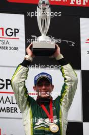 23.11.2008 Kuala Lumpur, Malaysia,  Adam Carroll (IRL), driver of A1 Team Ireland - A1GP World Cup of Motorsport 2008/09, Round 3, Sepang, Sunday Race 2 - Copyright A1GP - Free for editorial usage
