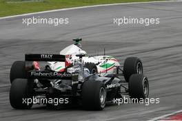 23.11.2008 Kuala Lumpur, Malaysia,  Earl Bamber (NZL), driver of A1 Team New Zealand, Edoardo Piscopo (ITA), driver of A1 Team Italy  - A1GP World Cup of Motorsport 2008/09, Round 3, Sepang, Sunday Race 2 - Copyright A1GP - Free for editorial usage