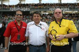 23.11.2008 Kuala Lumpur, Malaysia,  Tony Teixeira, A1GP Chairman and Jack Cunningham, Seat Holder A1 Team Malaysia - A1GP World Cup of Motorsport 2008/09, Round 3, Sepang, Sunday Race 2 - Copyright A1GP - Free for editorial usage