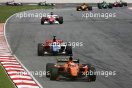23.11.2008 Kuala Lumpur, Malaysia,  Jeroen Bleekemolen (NED), driver of A1 Team Netherlands  - A1GP World Cup of Motorsport 2008/09, Round 3, Sepang, Sunday Race 2 - Copyright A1GP - Free for editorial usage