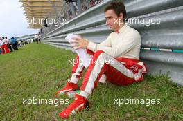 23.11.2008 Kuala Lumpur, Malaysia,  Filipe Albuquerque (POR), driver of A1 Team Portugal - A1GP World Cup of Motorsport 2008/09, Round 3, Sepang, Sunday Race 2 - Copyright A1GP - Free for editorial usage