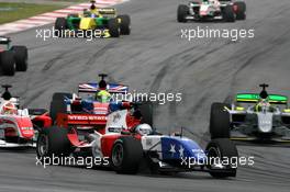 23.11.2008 Kuala Lumpur, Malaysia,  Marco Andretti (USA), driver of A1 Team USA  - A1GP World Cup of Motorsport 2008/09, Round 3, Sepang, Sunday Race 2 - Copyright A1GP - Free for editorial usage