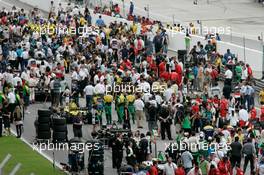 23.11.2008 Kuala Lumpur, Malaysia,  Feature race grid - A1GP World Cup of Motorsport 2008/09, Round 3, Sepang, Sunday Race 2 - Copyright A1GP - Free for editorial usage