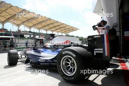 22.11.2008 Kuala Lumpur, Malaysia,  Loic Duval (FRA), driver of A1 Team France  - A1GP World Cup of Motorsport 2008/09, Round 3, Sepang, Saturday Qualifying - Copyright A1GP - Free for editorial usage