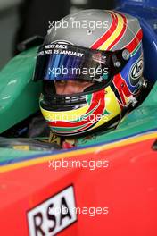 22.11.2008 Kuala Lumpur, Malaysia,  Adrian Zaugg (RSA), driver of A1 Team South Africa  - A1GP World Cup of Motorsport 2008/09, Round 3, Sepang, Saturday Qualifying - Copyright A1GP - Free for editorial usage
