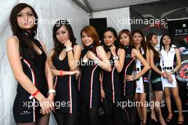 22.11.2008 Kuala Lumpur, Malaysia,  tw steel girls - A1GP World Cup of Motorsport 2008/09, Round 3, Sepang, Saturday - Copyright A1GP - Free for editorial usage