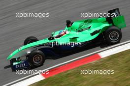 22.11.2008 Kuala Lumpur, Malaysia,  Adam Carroll (IRL), driver of A1 Team Ireland - A1GP World Cup of Motorsport 2008/09, Round 3, Sepang, Saturday Qualifying - Copyright A1GP - Free for editorial usage