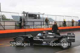 11.0809.2008, Donington Park, England, Chris Van Der Drift  (NZL), driver of A1 Team New Zealand - A1GP New 'Powered by Ferrari' Car 2008/09 testing - Copyright A1GP - Copyrigt Free for editorial usage - Please Credit: A1GP