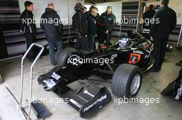 11.0809.2008, Donington Park, England, Chris Van Der Drift  (NZL), driver of A1 Team New Zealand - A1GP New 'Powered by Ferrari' Car 2008/09 testing - Copyright A1GP - Copyrigt Free for editorial usage - Please Credit: A1GP