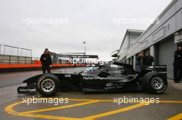 11.0809.2008, Donington Park, England, Chris Van Der Drift  (NZL), driver of A1 Team New Zealand - A1GP New 'Powered by Ferrari' Car 2008/09 testing - Copyright A1GP - Copyrigt Free for editorial usage - Please Credit: A1GP