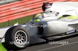 27.10.2008 Silverstone, England,  Felipe Guimaraes (BRA), driver of A1 Team Brazil - A1GP World Cup of Motorsport 2008/09, Testing - Copyright A1GP - Free for editorial usage