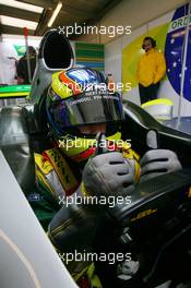 23.10.2008 Silverstone, England,  Felipe Guimaraes (BRA), driver of A1 Team Brazil - A1GP World Cup of Motorsport 2008/09, Testing - Copyright A1GP - Free for editorial usage