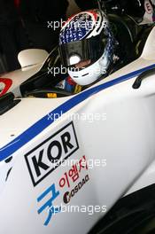 23.10.2008 Silverstone, England,  Jin Woo Hwang (KOR), driver of A1 Team Korea - A1GP World Cup of Motorsport 2008/09, Testing - Copyright A1GP - Free for editorial usage