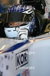 27.10.2008 Silverstone, England,  Jin Woo Hwang (KOR), driver of A1 Team Korea - A1GP World Cup of Motorsport 2008/09, Testing - Copyright A1GP - Free for editorial usage
